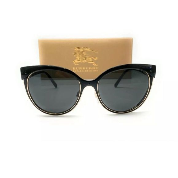 Burberry Women\'s Light Gold and Grey Sunglasses!